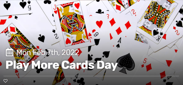 Play More Cards Day