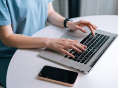https://www.freepik.com/premium-photo/close-up-hands-unrecognizable-young-woman-working-typing-laptop-computer-sitting-table-cozy-living-room-concept-remote-working-from-home-office-during-quarantine-from-covid-19_23052575.htm#query=work%20from%20home&position=20&from_view=search