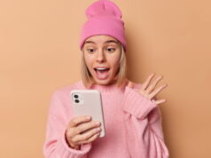 https://www.freepik.com/free-photo/fair-haired-surprised-woman-looks-excited-reacts-amazing-news-scrolls-social-media-pages-via-smartphone-keeps-palm-raised-wears-casual-clothes-isolated-beige-background-wow-thats-great_23938438.htm#query=millennial%20social%20media&position=19&from_view=search