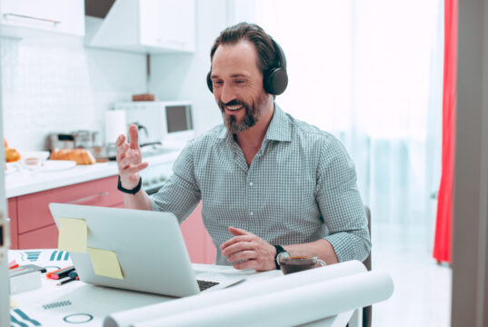 https://www.freepik.com/premium-photo/positive-caucasian-man-sitting-kitchen-table-with-laptop-gesturing-during-video-call-graphic-charts-by-his-side_23385667.htm#query=call%20tracking&position=15&from_view=search