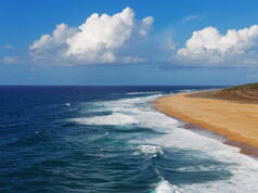 https://www.vecteezy.com/photo/3265802-landscape-with-ocean-and-cloudy-blue-sky