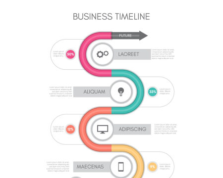 https://www.freepik.com/free-vector/colorful-business-timeline-with-flat-design_2535150.htm#query=flowchart&position=8&from_view=search