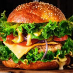 Turkey burger (Image Credit: airfrymaster.com.)