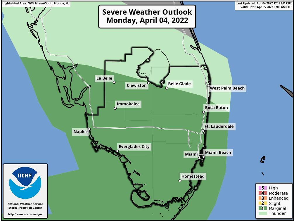 Florida Will See Some Sun With More Showers And Storms Today - South ...