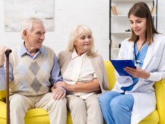 https://www.freepik.com/free-photo/nurse-sitting-with-old-man-woman-sofa_5199911.htm#query=senior%20living&position=28&from_view=search
