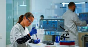 https://www.freepik.com/free-photo/scientist-modern-equipped-medical-laboratory-examinining-drug-discovery-with-micropipette-medical-stuff-examining-vaccine-evolution-using-high-tech-technology-researching-treatment-developmen_17762372.htm#query=lab%20work&position=5&from_view=search
