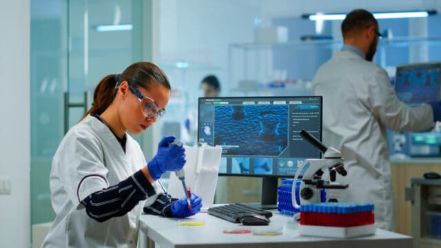 https://www.freepik.com/free-photo/scientist-modern-equipped-medical-laboratory-examinining-drug-discovery-with-micropipette-medical-stuff-examining-vaccine-evolution-using-high-tech-technology-researching-treatment-developmen_17762372.htm#query=lab%20work&position=5&from_view=search