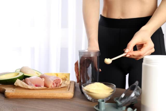 Concept of sports nutrition or fitness food https://www.freepik.com/free-photo/concept-sports-nutrition-fitness-food_23015809.htm#query=whey&position=2&from_view=search