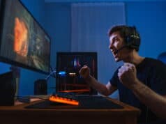 https://www.freepik.com/premium-photo/cybersport-young-pro-gamer-happy-with-winning-game-feel-exited-show-yes-hand-gesture_13387241.htm#query=gamers&position=10&from_view=search