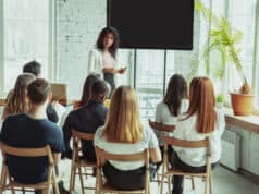 https://www.freepik.com/free-photo/female-african-american-speaker-giving-presentation-hall-university-workshop_7354504.htm#query=business%20coach&position=22&from_view=search