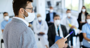 https://www.freepik.com/free-photo/businessman-wearing-face-mask-while-giving-presentation-conference-hall_26607542.htm#query=healthcare%20manager&position=21&from_view=search