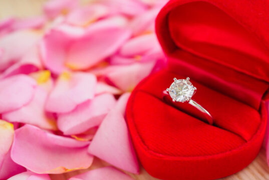 https://www.freepik.com/premium-photo/elegant-wedding-diamond-ring-red-heart-jewelry-box-beautiful-pink-rose-petal-background_30526981.htm#query=engagement%20ring&position=45&from_view=search