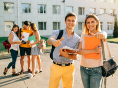 https://www.freepik.com/free-photo/happy-two-young-students-with-note-books-backpacks-smiling-showing-thumb-up_2583687.htm#query=college%20campus&position=2&from_view=search