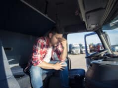 https://www.freepik.com/free-photo/truck-driver-sitting-his-truck-cabin-feeling-worried-upset_11450895.htm#query=truckers&position=22&from_view=search