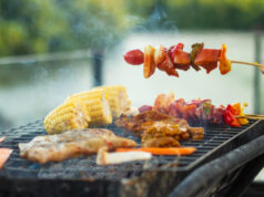 https://www.vecteezy.com/photo/8369419-delicious-grilled-meat-with-smoke-bbq-with-vegetables-in-outdoor-barbecue-party-lifestyle-and-picnic-concept