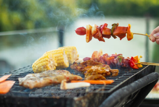 https://www.vecteezy.com/photo/8369419-delicious-grilled-meat-with-smoke-bbq-with-vegetables-in-outdoor-barbecue-party-lifestyle-and-picnic-concept