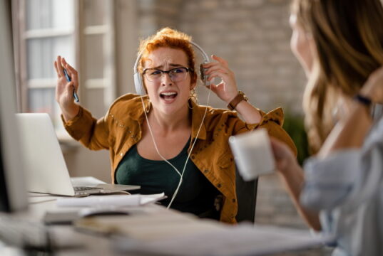 https://www.freepik.com/free-photo/creative-business-woman-with-headphones-apologizing-hearing-her-colleague-talking-her-while-working-office_25621965.htm#query=work%20noise&position=10&from_view=search