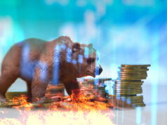 https://www.vecteezy.com/photo/5192555-bull-and-bear-market-concept-with-stock-chart-digital-crisis-red-price-drop-down-chart-fall-stock-market-bear-finance-risk-trend-investment-business-and-money-losing-moving-economic-with-fire