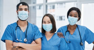 https://www.freepik.com/premium-photo/its-our-aim-get-you-optimum-health-portrait-group-medical-practitioners-wearing-face-masks-hospital_27211771.htm#query=nurses&position=33&from_view=search