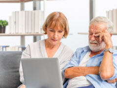https://www.vecteezy.com/photo/6847921-portrait-of-worried-senior-couple-checking-their-bills-and-work-on-netbook-read-document-information-at-home-serious-retired-elderly-old-family-reading-documents-with-laptop