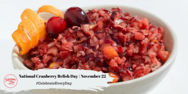 Cranberry Relish Day
