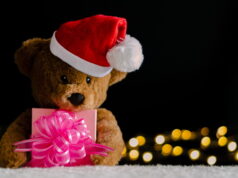 https://www.vecteezy.com/photo/12899614-brown-teddy-bear-wearing-santa-claus-hat-holding-partial-focus-of-christmas-gift-box-and-bokeh-lights-background