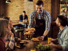 https://www.freepik.com/free-photo/happy-waiter-serving-food-group-cheerful-friends-pub_28998753.htm#query=waiter&position=5&from_view=search&track=sph