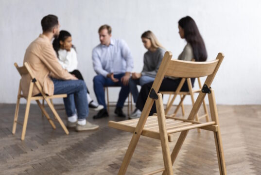 https://www.freepik.com/free-photo/people-conversing-group-therapy-session_11108532.htm#query=addiction&position=24&from_view=search&track=sph