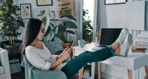 https://www.freepik.com/premium-photo/another-working-day-beautiful-young-woman-working-using-digital-tablet-smiling-while-sitting-home-office_15398656.htm#query=millennial%20home%20cellphone&position=8&from_view=search&track=ais