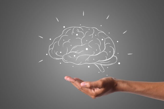 brain writes with white chalk is on hand, draw concept. https://www.freepik.com/free-photo/brain-writes-with-white-chalk-is-hand-draw-concept_6170400.htm#page=2&query=dementia&position=40&from_view=search&track=sph