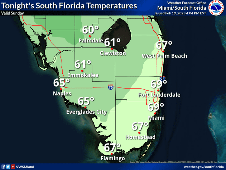 Sunny Days Ahead With Highs On Monday In The Mid 80s - South Florida ...