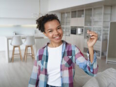 https://www.freepik.com/premium-photo/happy-young-biracial-girl-homeowner-tenant-shows-key-new-house-relocation-real-estate-rent_30405848.htm#query=single%20woman%20homeowner&position=11&from_view=search&track=ais
