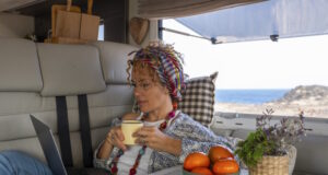 https://www.freepik.com/premium-photo/one-independent-woman-laying-working-inside-camper-van-with-laptop-connection-free-lifestyle-alternative-office-workstation-modern-online-worker-people-digital-nomad-lady-activity_29451798.htm#page=2&query=van%20life&position=15&from_view=search&track=ais