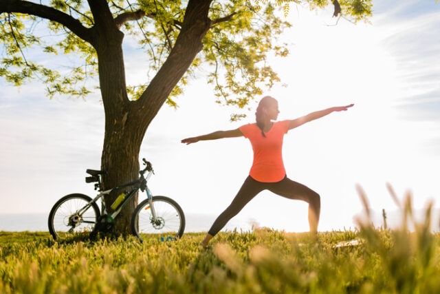 https://www.freepik.com/free-photo/slim-beautiful-woman-silhouette-doing-sports-morning-park-doing-yoga_10685099.htm#query=wellness&position=3&from_view=search&track=sph