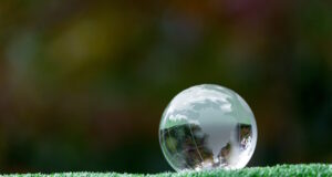 https://www.vecteezy.com/photo/15902692-close-up-of-crystal-globe-resting-on-grass-in-a-forest-environment-concept