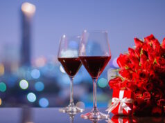 https://www.vecteezy.com/photo/15229733-two-glasss-of-red-wine-and-red-roses-bouquet-with-red-gift-box-on-table-with-colorful-city-bokeh-lights-for-anniversary-or-valentine-day-concept