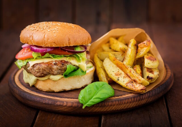 https://www.freepik.com/free-photo/big-sandwich-hamburger-with-juicy-beef-burger-cheese-tomato-red-onion-wooden-table_7676340.htm#query=burger%20fries&position=0&from_view=search&track=ais