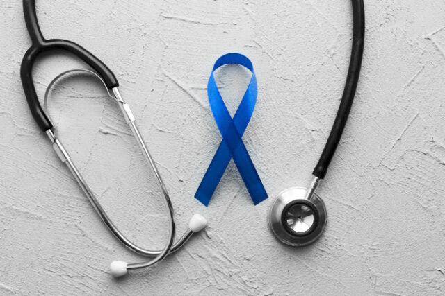 stethoscope-around-colon-cancer-ribbon https://www.freepik.com/free-photo/stethoscope-around-colon-cancer-ribbon_1550557.htm#query=colorectal%20cancer&position=41&from_view=search&track=ais