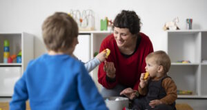 https://www.freepik.com/free-photo/teacher-helping-kids-learn-montessori-method_25810542.htm#query=child%20care&position=23&from_view=search&track=ais