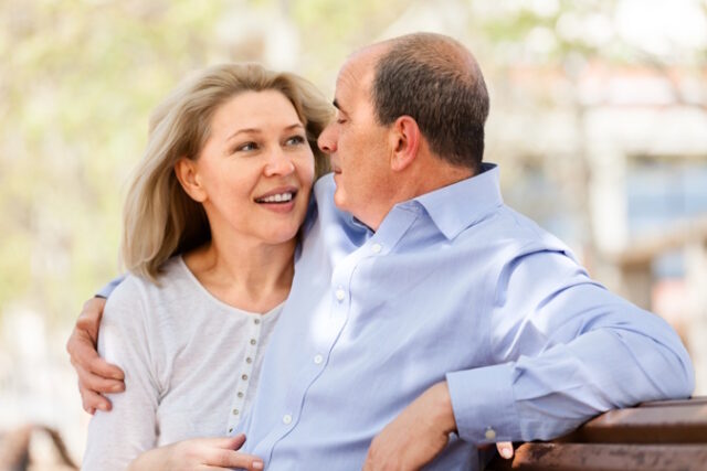 happy elderly couple hugging on a bench https://www.freepik.com/free-photo/happy-elderly-couple-hugging-bench_1474856.htm#query=retirement&position=6&from_view=search&track=sph