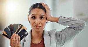 https://www.freepik.com/premium-photo/stressed-worried-businesswoman-debt-from-shopping-work-female-corporate-finance-money-issues-headache-holds-credit-debit-cards-frustration-economic-inflation-expenses_30897780.htm#query=credit%20card%20debt&position=42&from_view=search&track=ais