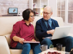 https://www.freepik.com/free-photo/elderly-age-couple-using-laptop-while-sitting-sofa-living-room-elderly-woman-taking-sip-coffee_21016959.htm#query=retirement&position=29&from_view=search&track=sph