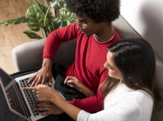 https://www.freepik.com/free-photo/portrait-interracial-couple-using-laptop-together_4336814.htm#query=couple%20looking%20at%20computer&position=9&from_view=search&track=country_rows_v1