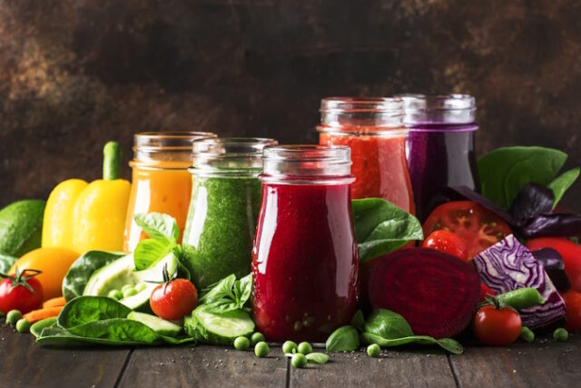 Colorful vegetable juices and smoothies from tomato, carrot, pep https://www.freepik.com/premium-photo/colorful-vegetable-juices-smoothies-from-tomato-carrot-pepper-cabbage-spinach-beetroot-bottles-kitchen-table-vegan-food-drink-selective-focus_32583426.htm#query=fruit%20vegetable%20smoothies&position=22&from_view=search&track=ais