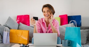 https://www.freepik.com/free-photo/happy-smiling-woman-pink-shirt-sofa-home-among-colorful-shopping-bags-holding-credit-card-paying-online-laptop_14452610.htm#query=online%20shopping&position=22&from_view=search&track=ais