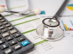 https://www.vecteezy.com/photo/2952493-stethoscope-on-calculator-finance-account-statistics-analytic-research-data-and-business-company-medical-health-concept