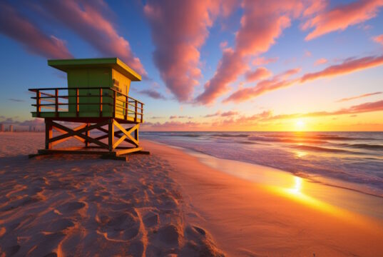 https://www.vecteezy.com/photo/29281632-colorful-dawn-lifeguard-tower-south-beach-shoreline-and-azure-sky-paint-miami-s-beauty-ai-generated