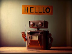 https://www.vecteezy.com/photo/21937616-retro-robot-says-hello-geneartive-ai