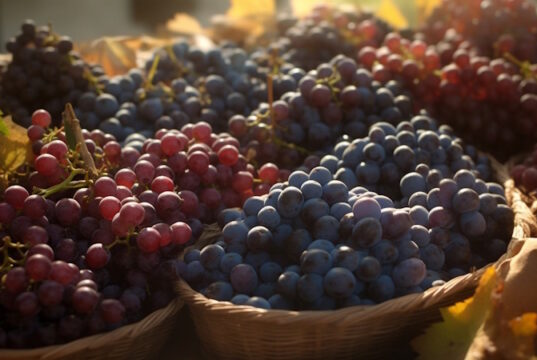 https://www.vecteezy.com/photo/24932258-ripe-grape-bunches-in-wicker-basket-a-fresh-winery-harvest-generated-by-ai