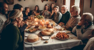 https://www.freepik.com/premium-ai-image/family-sits-table-with-table-full-food_44838917.htm#fromView=search&term=thanksgiving+dinner&page=1&position=29&track=ais_ai_generated&regularType=ai